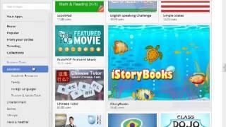 Haw to use google chrome web store