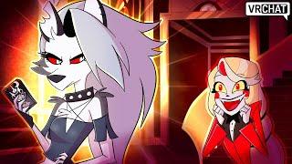 Helluva Boss Loona Visits Hazbin Hotel in VRChat