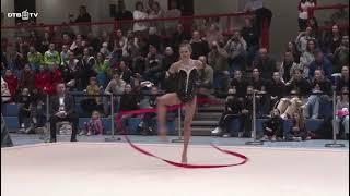 Anastasiia Simakova ribbon Gymnastika International 2025 28.05 (GER) 113.70 