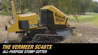 Introducing the Vermeer SC48TX stump cutter