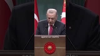 Turkey’s Erdogan condemns ‘acts targeting Syria’s unity’