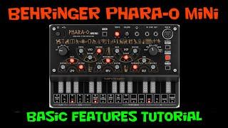 Phara-o Mini Tutorial Basic Features