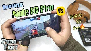 Infinix Note 10 Pro vs Poco X3 pro Pubg Test + Handcam