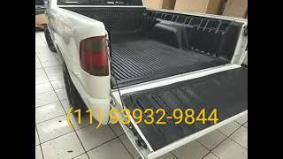 Protetor de Caçamba Chevrolet S-10 Cabine Simples 1996 até 2012 - Protetor Caçamba S10 - 2 portas