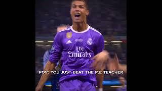 POV: You just beat your p.e teacher #football #ronaldo #fifa #aura #freefire #foryou