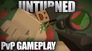 Unturned PvP Sniping Moments: PEI v3 - HUGE PEI MAP