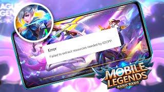 Fix Failed to Extract Resources Needed by IL2CPP Error in Mobile Legends | Solve il2cpp error MLBB