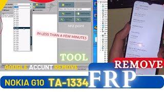 Nokia G10 TA-1334 frp unlock - Google Lock Bypass latest security frp tool