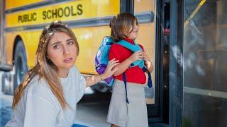 My Daughter's First Field Trip Alone! *emotional*