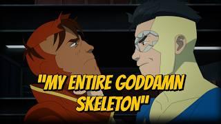 Rex Sacrifices Himself | "My Entire Goddamn Skeleton, D*ckhead" | Rex's Death Scene, Invincible 3x07