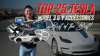 Top 25 Best Tesla Model 3 & Y accessories & MODS for 2024!