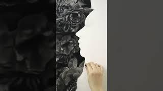 Drawing Realistic Roses in Charcoal and Graphite - Part 2