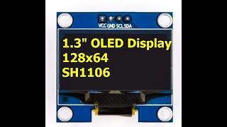 OLED 1.3" 128x64 SH1106