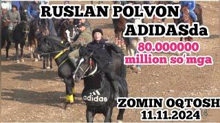 RUSLAN POLVON SAMARQAND PAYARIQ NORMAMAT NAXALBOYEVNING ADIDASIDA 80MILLIONGA.ZOMIN OQTOSH 11.11.24