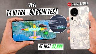 Vivo T4 Ultra - 90 FPS BGMI Test, Heating & Battery Test | Shocked 