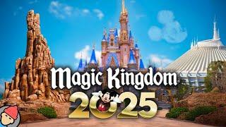 Disney’s Magic Kingdom RIDES and ATTRACTIONS 2025 | Walt Disney World