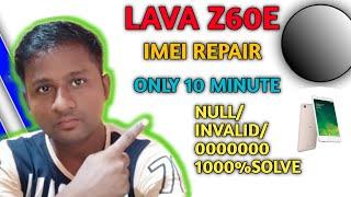 Lava Z60e Imei Repair|| IMEI INVALID, IMEI NULL,IMEI 00 SOLVE KAISE KARE, KHAN MOBILE SBG 2021||