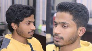 Men's hairstyle High slope haircut by M.H SALON