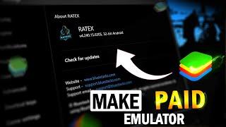 HOW TO MODIFY EMULATOR LIKE E4VX // HOW TO MAKE PAID EMULATOR LIKE E4VX // RATE X EMULATOR