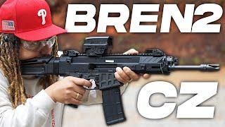Unboxing And First SHOTS with the CZ BREN 2 - I Feel In Love !