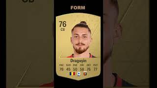 Radu Dragusin - Official Rating VS Current Form Rating #like #subscribe