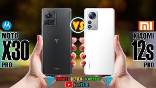 MOTOROLA MOTO X30 PRO VS XIAOMI 12S PRO FULL SPECIFICATION COMPARISON