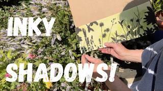 Inky Garden | Painting with Nature’s Shadows | Drawing Bold Botanicals