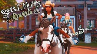 Horses & Restoring the Farm‍️| Single Mom's Hustle - The Sims 4 #2