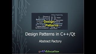 Design Patterns in C++/Qt - Abstract Factory