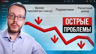 Острые проблемы блоггеров при ведении YouTube-канала. Прямой эфир 23.07.2021