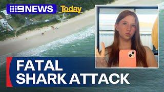 Shark attack kills teenage lifesaver | 9 News Australia