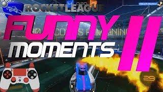 ROCKET LEAGUE FUNNY MOMENTS 11  (FUNNY REACTIONS, FAILS & WINS BY COMMUNITY & PROS!)