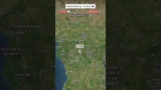 ️ Johannesburg to London  – The Longest Flight Between Africa & Europe!