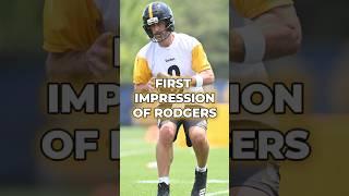 Aaron Rodgers Is Looking GREAT At Steelers Mandatory Minicamp! #shorts