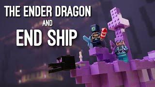 The Ender Dragon and End Ship! LEGO Minecraft Review 21264