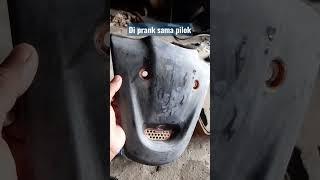 hilangin cat lama pakai tiner || leles custom