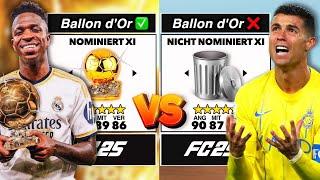 Ballon d'Or Nominierte vs NICHT Ballon d'Or Nominierte in FC 25! 