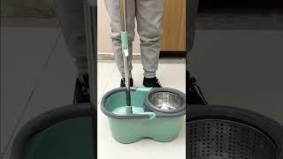 Home clean 360 spin mop with bucket. #mop #homecleaning #shorts #flatmop #spinmop #householditems