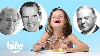 Kids Try Favorite Foods of U.S. Presidents | HiHo Kids