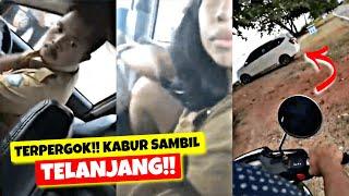 VIDEO DUA ASN KEPERGOK MESUM DI DALAM MOBIL, KABUR SAMBIL TELANJANG!!  CROT BERCECERAN?!