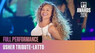 Latto Brings That Big Mama Energy To Perform "Yeah" In Tribute to Usher | BET Awards '24