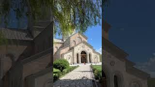 Bodbe monastery in kakheti 