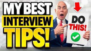 JOB INTERVIEW TIPS! (11 EXPERT TIPS to ACE Your Next JOB INTERVIEW!) Best Interview Preparation!