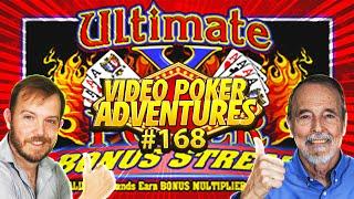 We Up The Stakes on Ultimate X Bonus Streak! Video Poker Adventures 168 • The Jackpot Gents