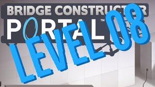 Bridge Constructor Portal Level 8 Vertical Drop