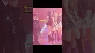 BTS Scared When Standing Near Blackpink  #blackpink #bts #rm #kpop #shortvideo