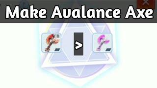 How to make Avalanche Axe Ragnarok Mobile Eternal Love