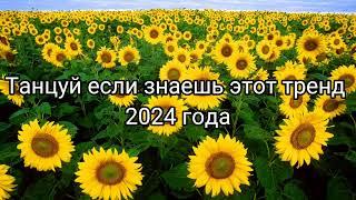 танцуй если знаешь этот тренд 2024 года️️