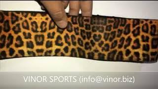 Leopard Hip Circles made by Vinor Sports