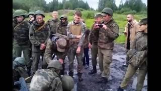 Военно-медицинская эстафета. Тренировка. ВМедА. ДОСААФ.